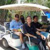 Electric car at Mekong Delta