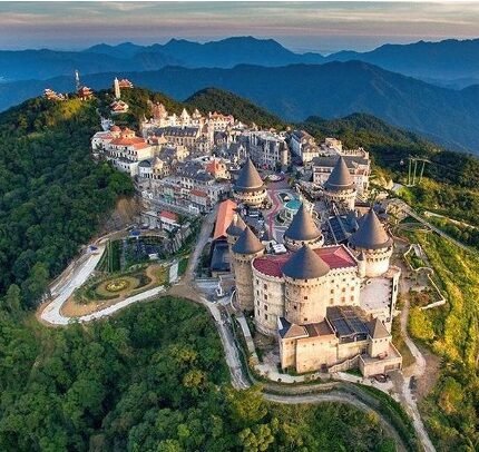 Ba Na Hill and Golden Bridge by cable