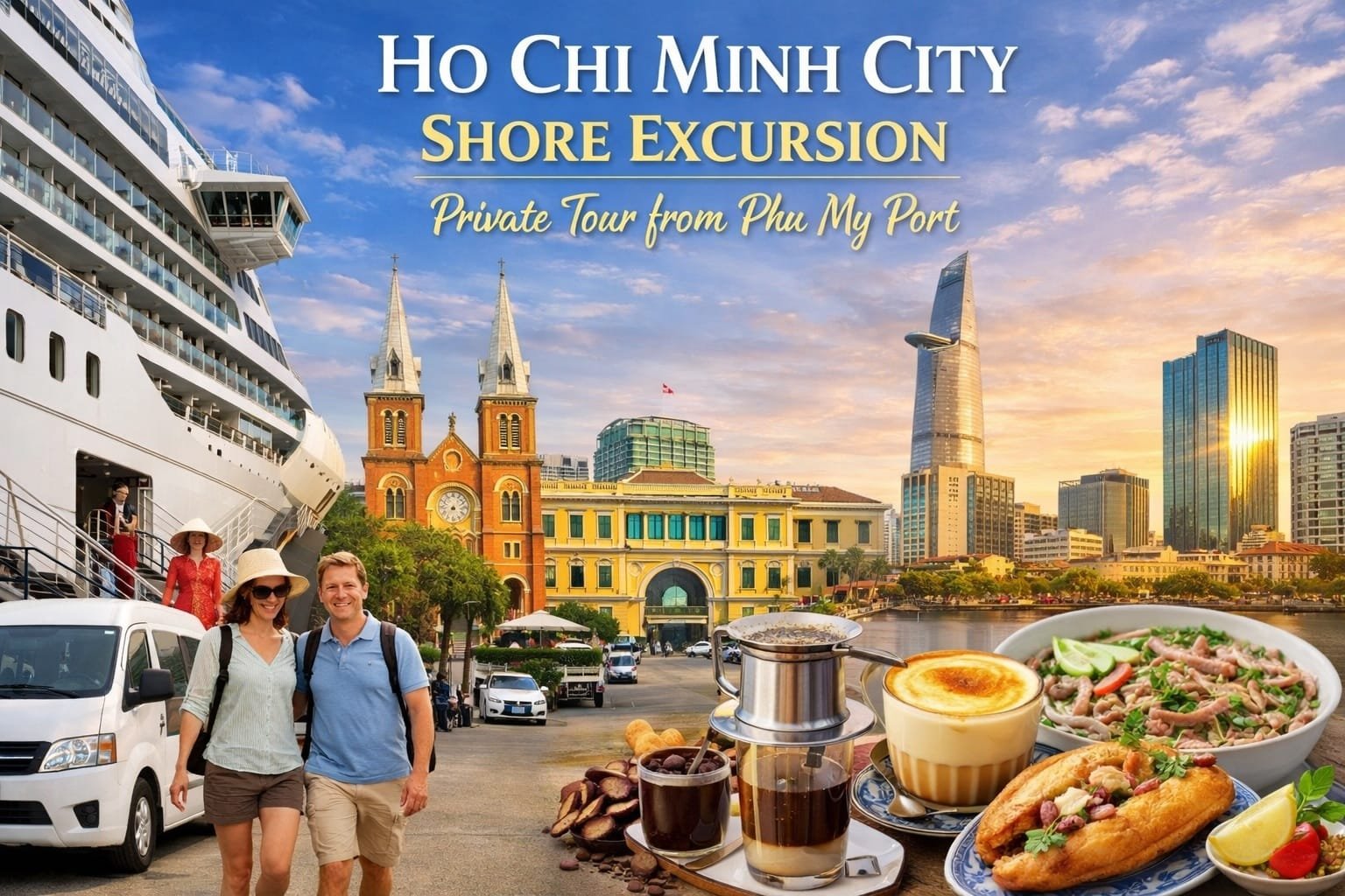 Ho Chi Minh City Shore Excursion – Private Tour from Phu My Port