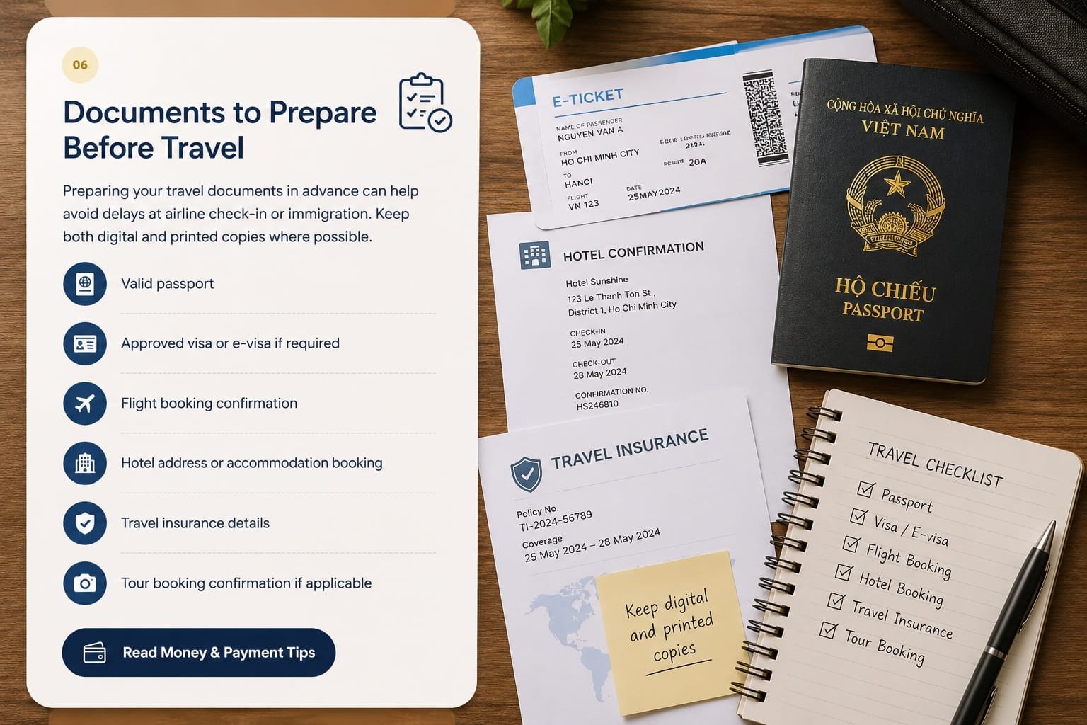 Vietnam Travel Documents