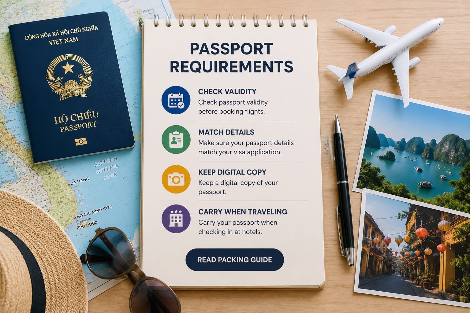 Passport for Vietnam