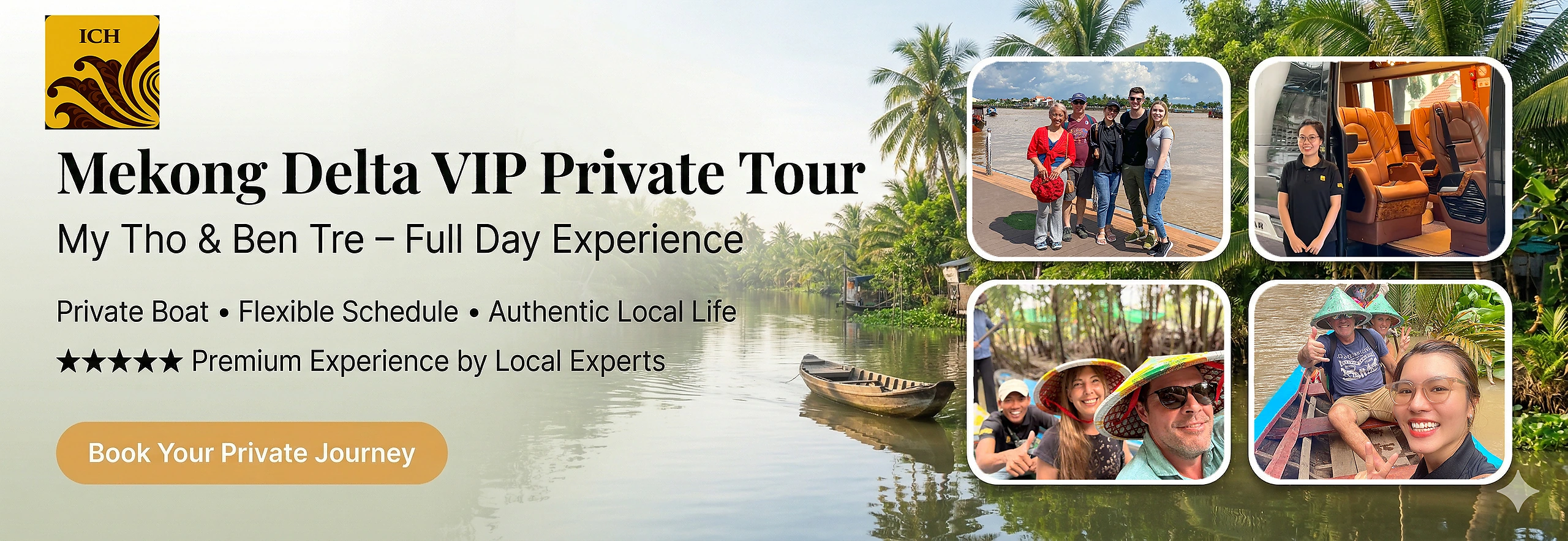Mekong Delta My Tho Ben Tre VIP Private Tour